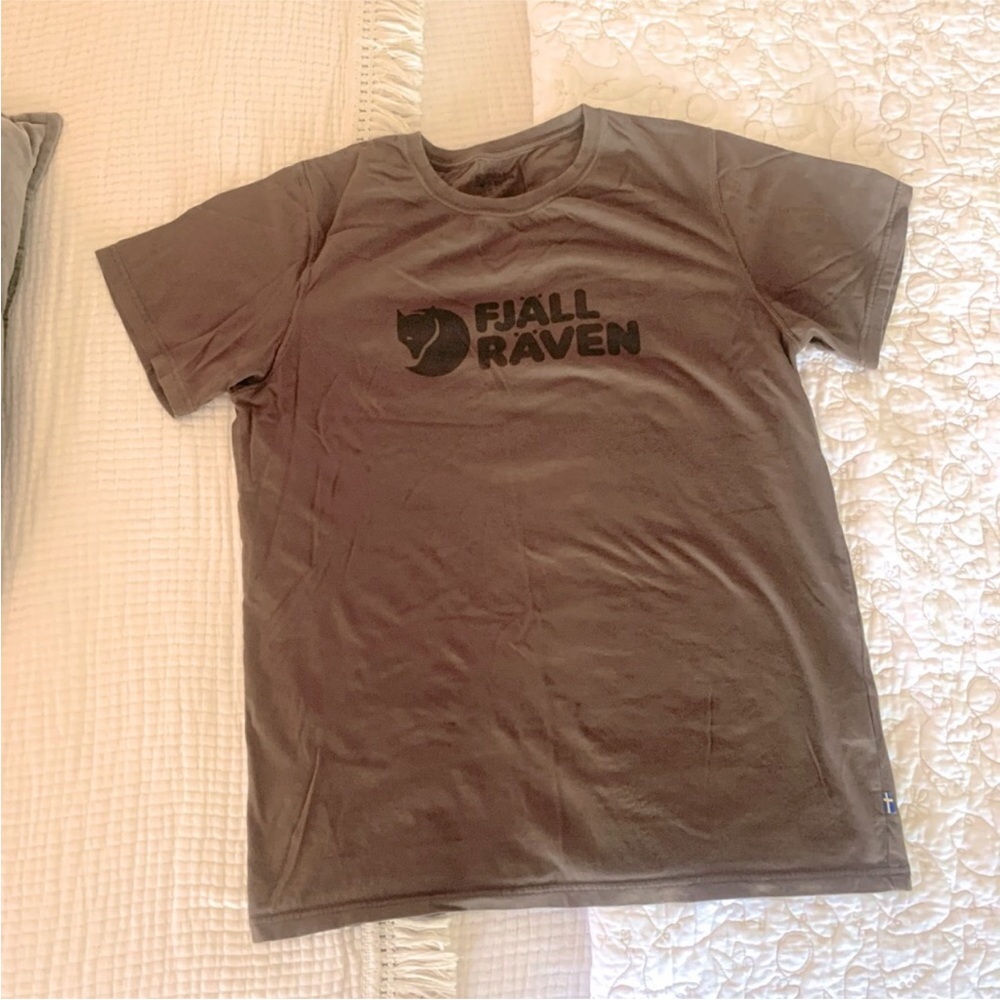 Fjallraven Men’s Brown Logo T-Shirt